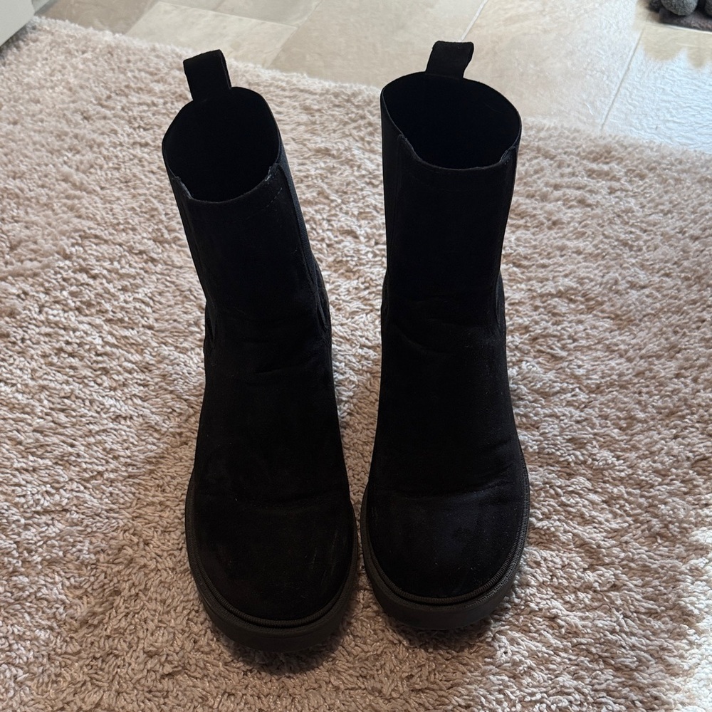 Top Shop Black Women's Boots